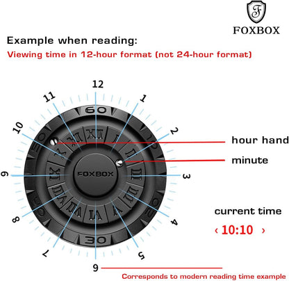 Men'S Watch Magnetic Floating Ball Pointer Roman Numerals Quartz Watches