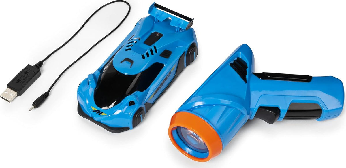 , Zero Gravity Light, Light-Guided Wall Racer, Wall Climbing Race Car,Blue